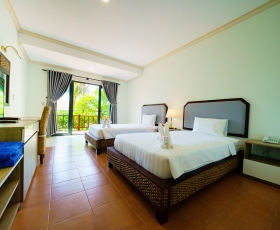 Lotus Premium Triple Garden View | Blooming Lotus Resort Phan Thiết