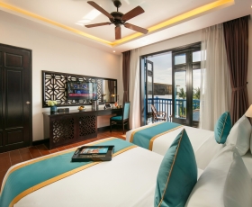 Connecting Garden View or Partial River & Balcony