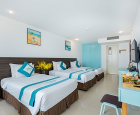 Phòng Deluxe Triple Sea View | Annata Beach Vũng Tàu