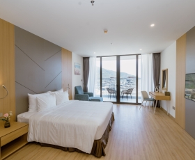 Phòng Deluxe Sea View | Aquamarine Resort Cam Ranh