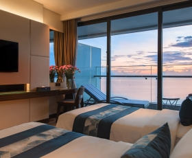 Adjoining Sea View Balcony | Queen Ann Nha Trang