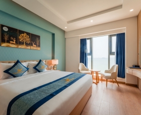 Senior Deluxe Sea View (King/Twin) | Canary Gold Hotel Quy Nhơn