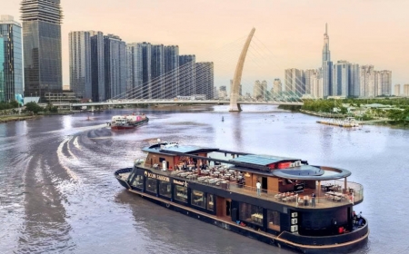 Trải nghiệm ngắm hoàng hôn tại ICON SAIGON CRUISE