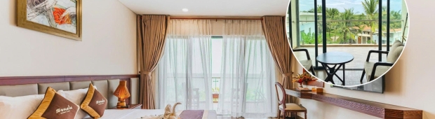 Deluxe Lotus View | Khu Seaside Building