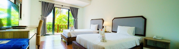 Lotus Premium Triple Garden View | Blooming Lotus Resort Phan Thiết