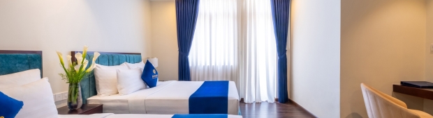 Phòng Grand Deluxe Twin City View | Sandals Camellia Đà Lạt