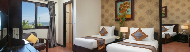 Family Garden View 2 Bedroom | Sea Lion Beach Resort Mũi Né
