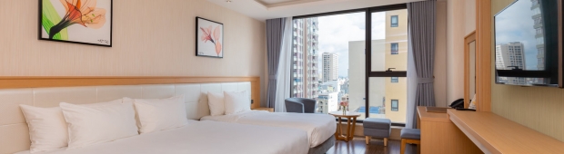 Phòng Superior Triple City View | Golden Era Vũng Tàu