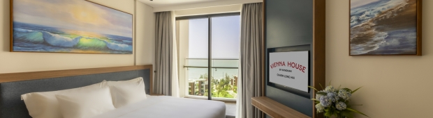 Family Suite Seaview (2bedroom king + twin)