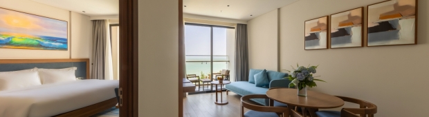 Family Suite Seaview (2bedroom king + twin)