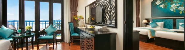 Connecting Garden View or Partial River & Balcony