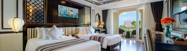 Deluxe Balcony | Le Pavillon Luxury Hoi An