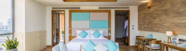 Deluxe Suite Partial Ocean Balcony | Fusion Vũng Tàu