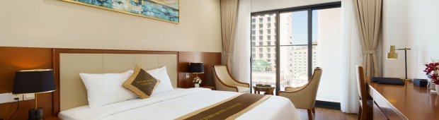 Phòng Deluxe Balcony Ocean View | Victory Vũng Tàu