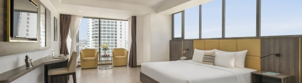 Executive City View with balcony + bathtub | Atlantic Nha Trang
