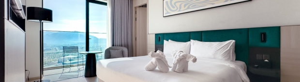 Family Mountain view with balcony | December Nha Trang