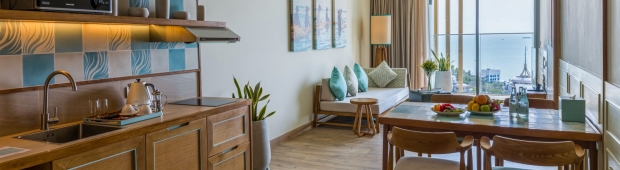 2Br Apartment Partial Ocean Balcony | Fusion Vũng Tàu