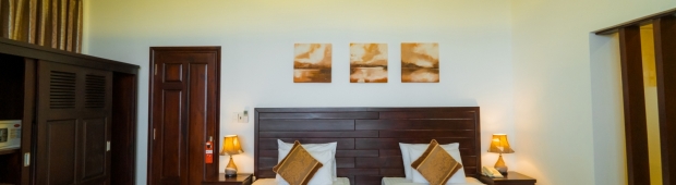 Deluxe Beach Front Twin | Villa Del Sol Beach Resort & Spa Phan Thiết