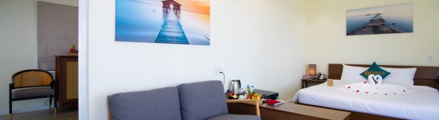 Deluxe Beach front Family