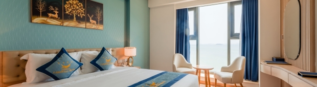 Senior Deluxe Sea View (King/Twin) | Canary Gold Hotel Quy Nhơn