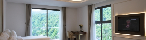 Phòng Premier Triple Mountain view | Oyster Bay Vũng Tàu