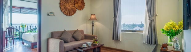 2BR Family Pool & River View 4 khách