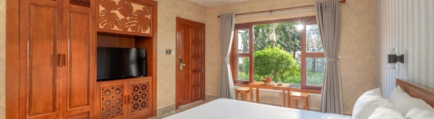 Garden Deluxe Double,Twin_Vĩ Dạ Villa