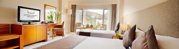 Phòng Deluxe Triple | Mường Thanh Holiday Đà Lạt